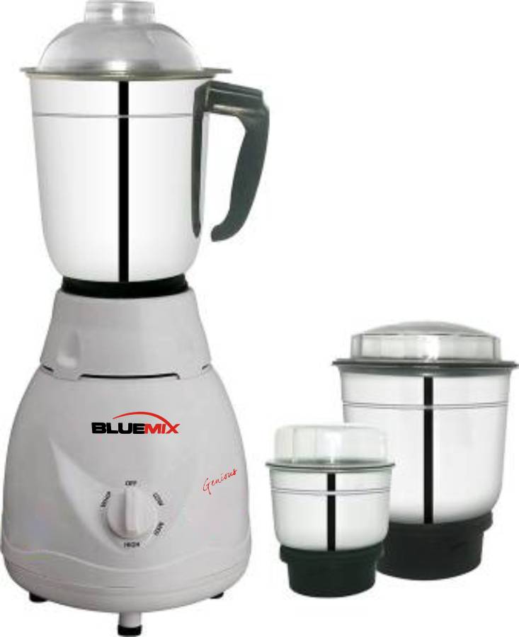 blue Mix 3 Jar Access Pro 500 W Mixer Grinder