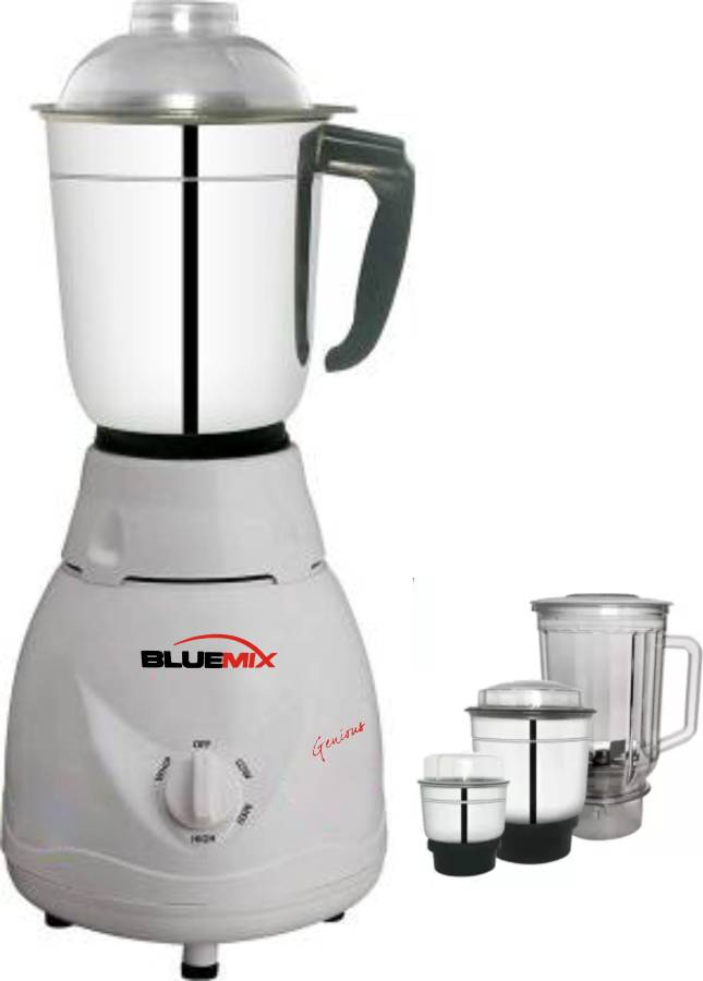 blue Mix 4 Jar Access Pro Plus 650 W Mixer Grinder