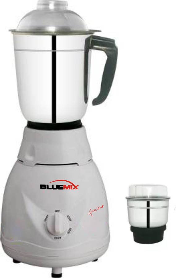 blue Mix 2 Jar Access 500 W Mixer Grinder