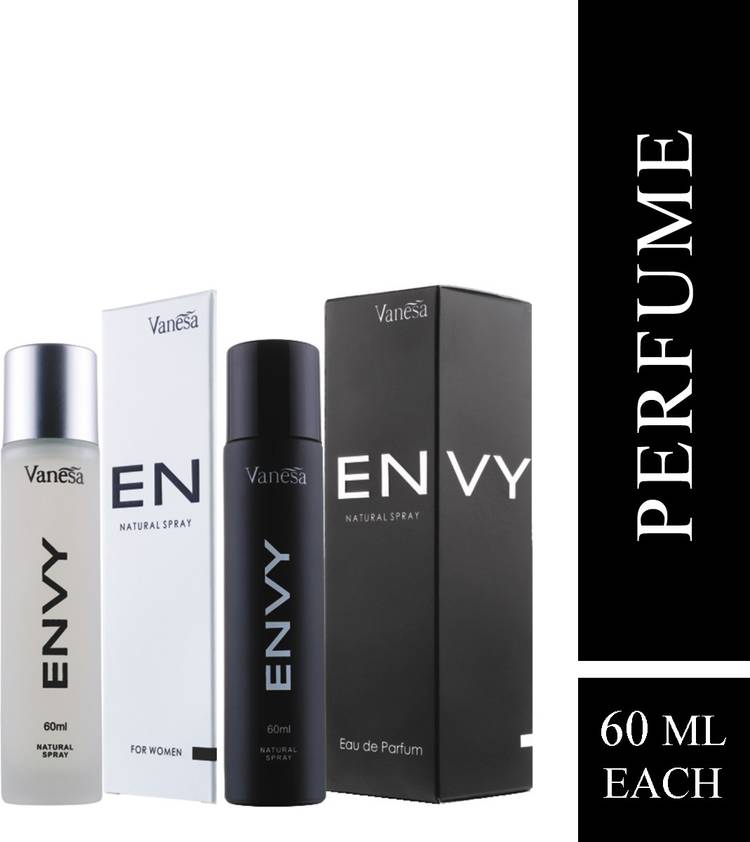 Envy Combo Perfume For Men and Women 60ML + 60ML Eau de Parfum  -  120 ml