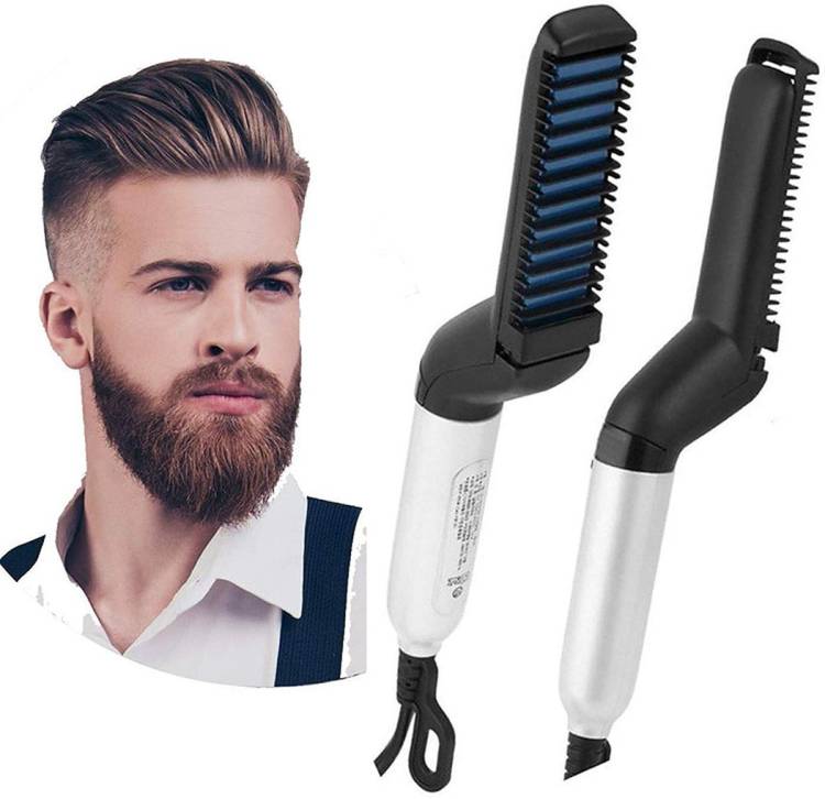 Varuna Electric Comb for Men,Hair and Beard Straightening Styling Brush Men Hair Hair Curler (Multicolor) 101 Hair Straightener Price in India