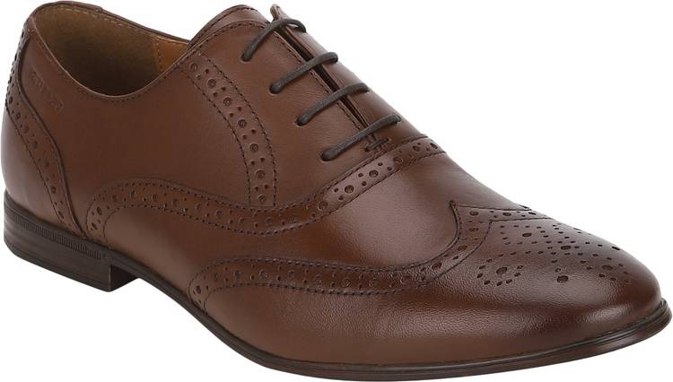 Leather Brogue Oxford For Men