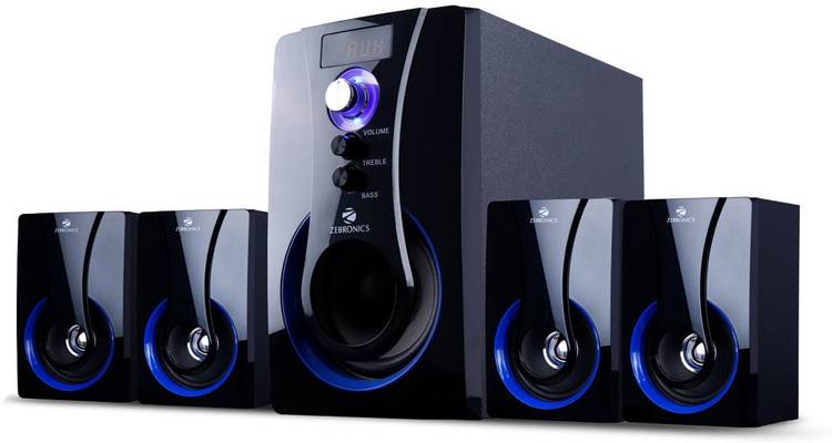 Zebronics 4.1 Multimedia SW3490 RUCF 60 Watt Home Theatre