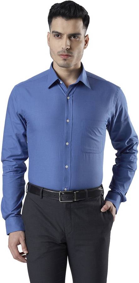 Men Solid Slim Fit Fit Formal Shirt