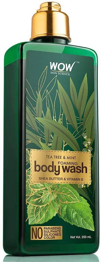 WOW Skin Science Tea Tree & Mint Foaming Body Wash