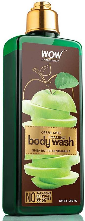 WOW Skin Science Green Apple Foaming Body Wash