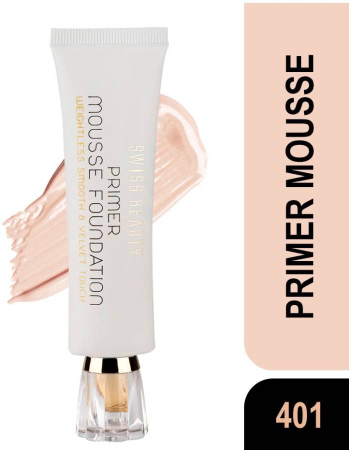 SWISS BEAUTY Foundation(primer mousse)-01 Foundation Price in India