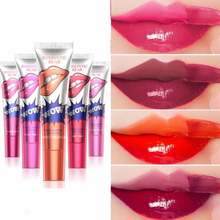 ROMANTIC BEAR PACK OF 6 Lip Stain Price in India