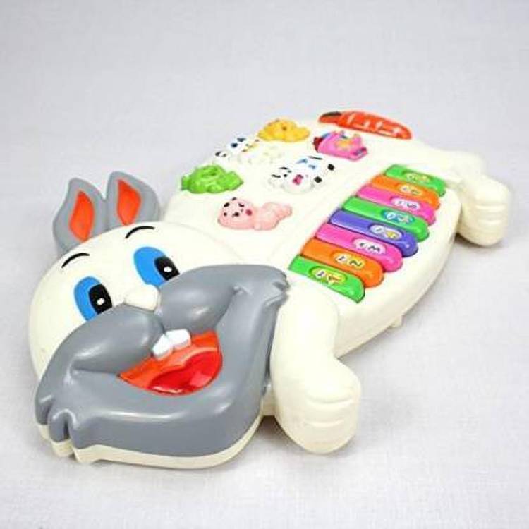 Mahi Zone Rabbit Musical Piano Toy with Flashing Light, Sound RP_12