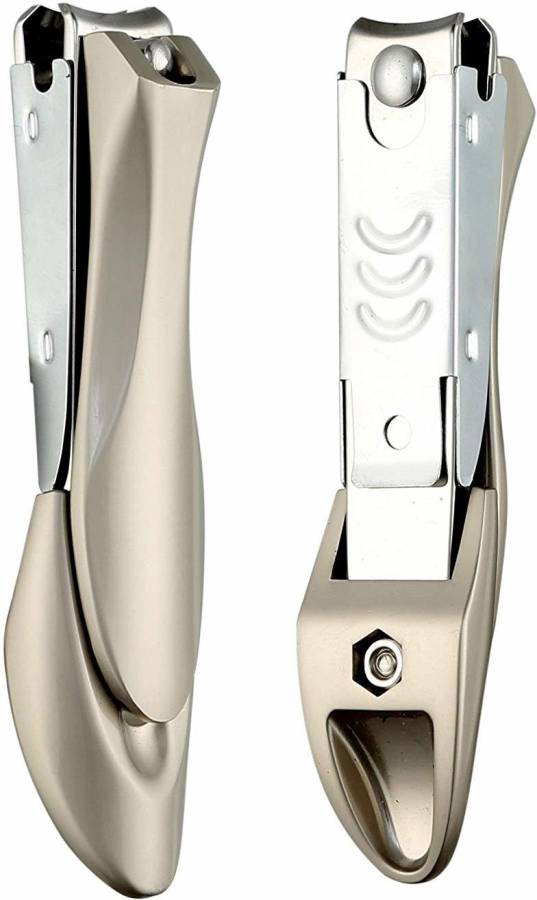 Beauté Secrets Nail Cutter Clippers With Curved Nail File, Fingernail and Toenail Clipper Cutter, Stainless Steel Nail Trimmer Korean Design Price in India