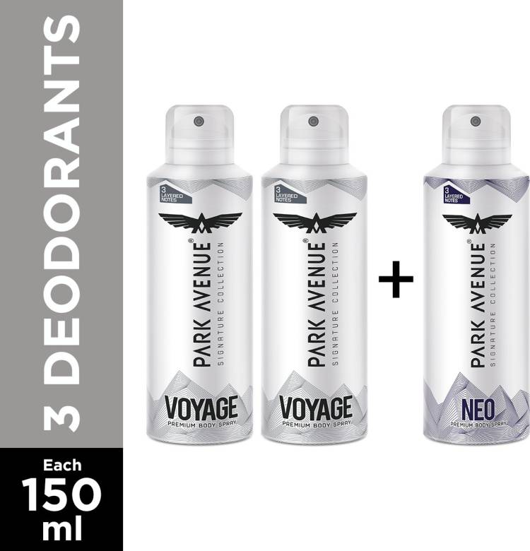 Park Avenue Signature - Voyage, Neo Deodorant Spray  -  For Men