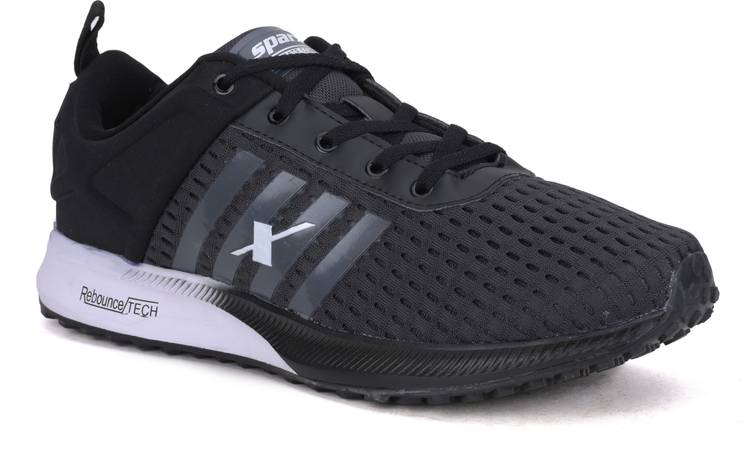 Men SM-382 Black Grey Running Shoes For Men