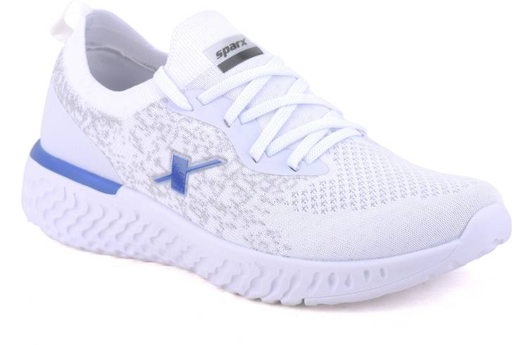 Men SM-443 White Royal Blue Running Shoes For Men