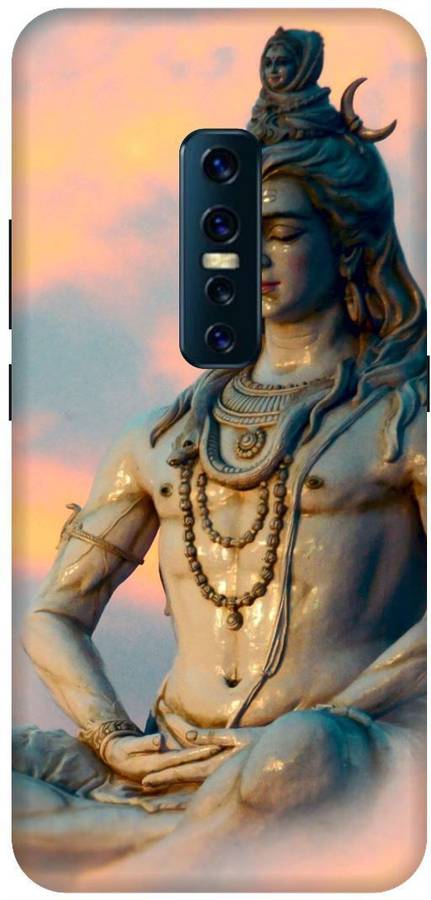 MD CASES ZONE Back Cover for Vivo V17 Pro/Vivo 1909 shiv ji shiva Printed back cover