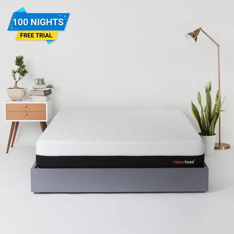 Sleepyhead Sense - 3 Zoned Orthopedic PCM Cooling Foam Mattress 6 inch Single High Density (HD) Foam Mattress