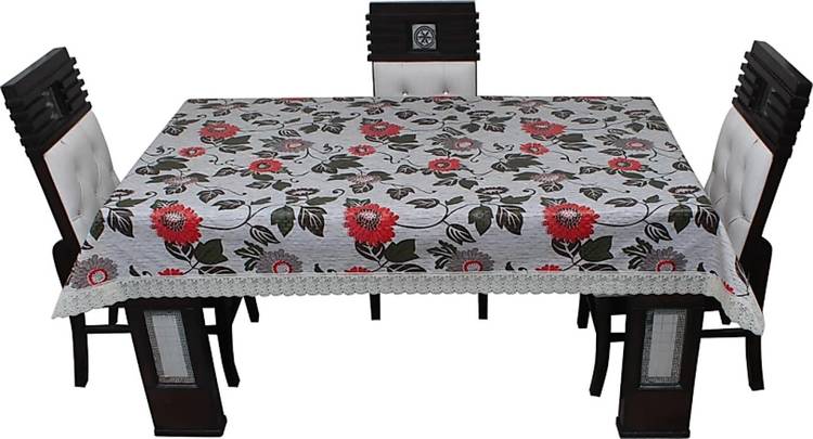 KingMatters Floral 6 Seater Table Cover