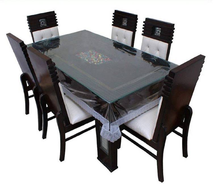 Tanishka Fabs Floral 6 Seater Table Cover