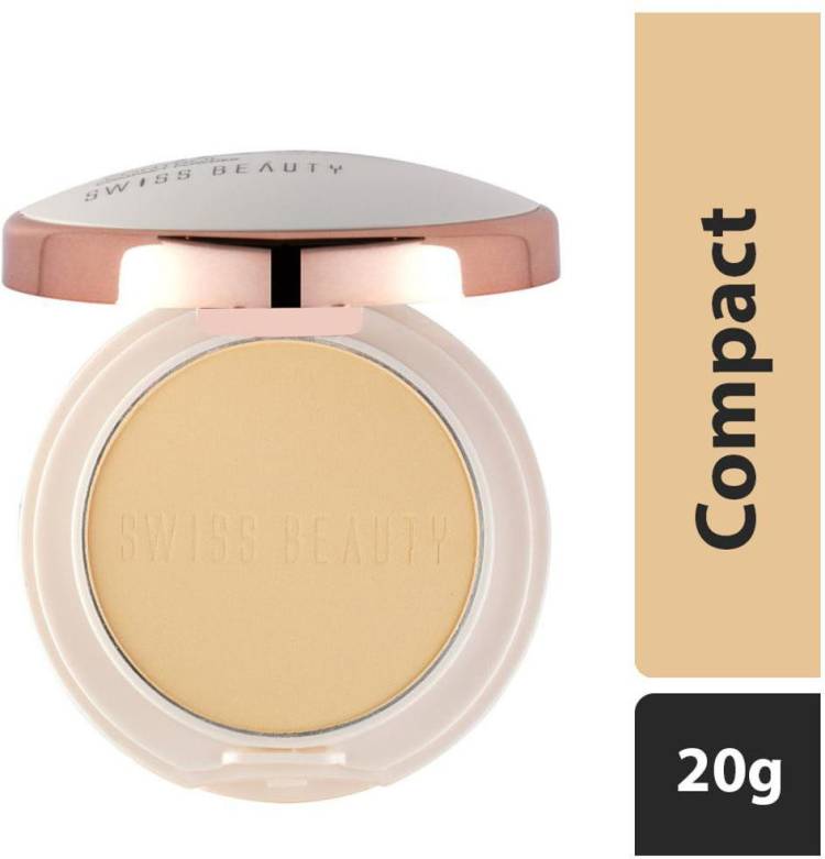 SWISS BEAUTY OIL CONTROL COMPACT SB-407 04-Skin Beige Compact Price in India