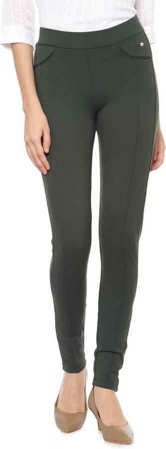 allen solly Dark Green Jegging