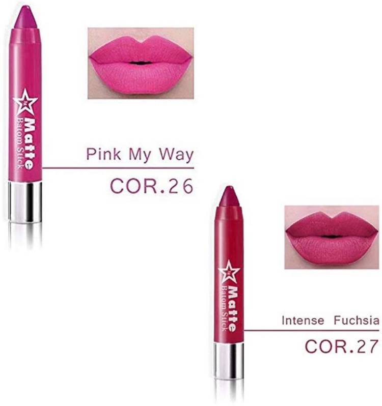 MISS ROSE CHUBBY LIP CRAYON COMBO PACK Price in India