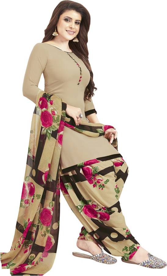 Synthetic Printed Salwar Suit Material Price in India