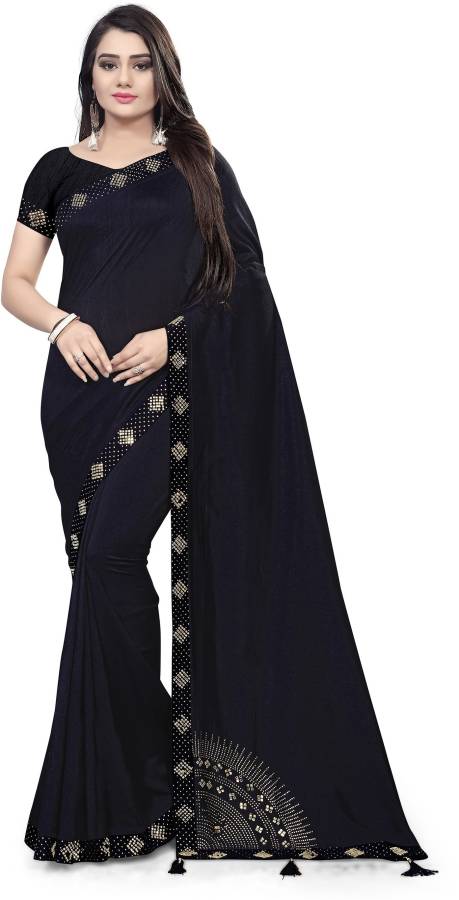 Dyed Bollywood Georgette Saree Price in India