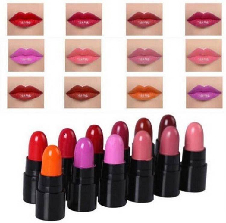 ZENCY new type Look Mini Lipstick -Set 12 Price in India