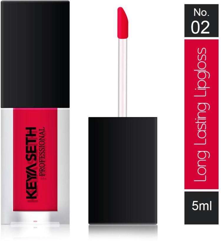 KEYA SETH AROMATHERAPY Long Lasting Lipgloss 02 Classic Red Price in India