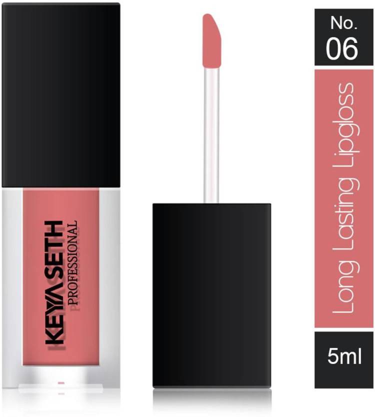 KEYA SETH AROMATHERAPY Long Lasting Lipgloss 06 Dark Nude Pink Price in India