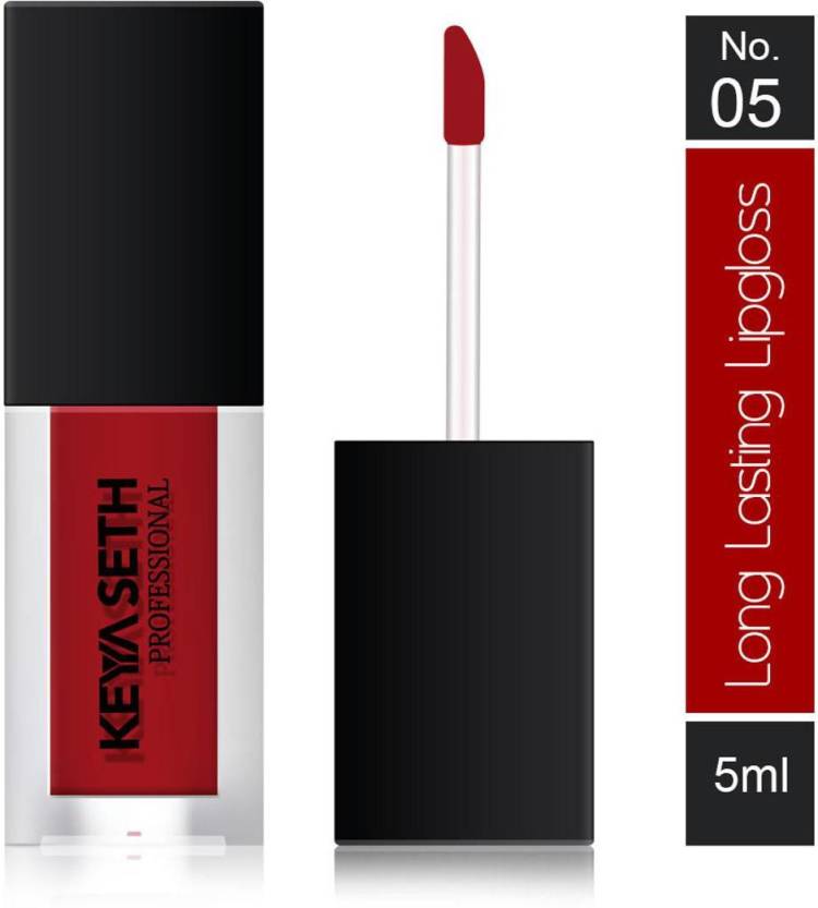 KEYA SETH AROMATHERAPY Long Lasting Lipgloss 05 Bright Red Price in India