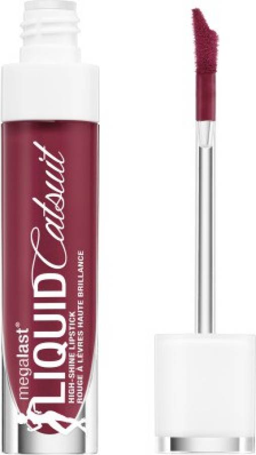 Wet n Wild MegaLast Liquid Catsuit Hi-Shine Lipstick - Wine Is The Answer Price in India