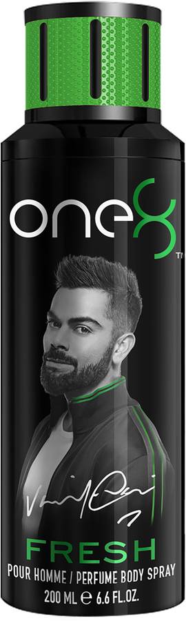 one8 by Virat Kohli Fresh Perfume Body Spray 200 ml-Men Perfume Body Spray  -  For Men