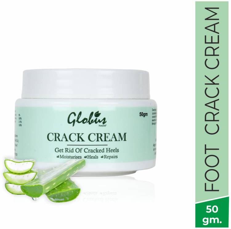 GLOBUS NATURALS Crack Cream For Dry Cracked Heels & Feet, 50 gms Price in India