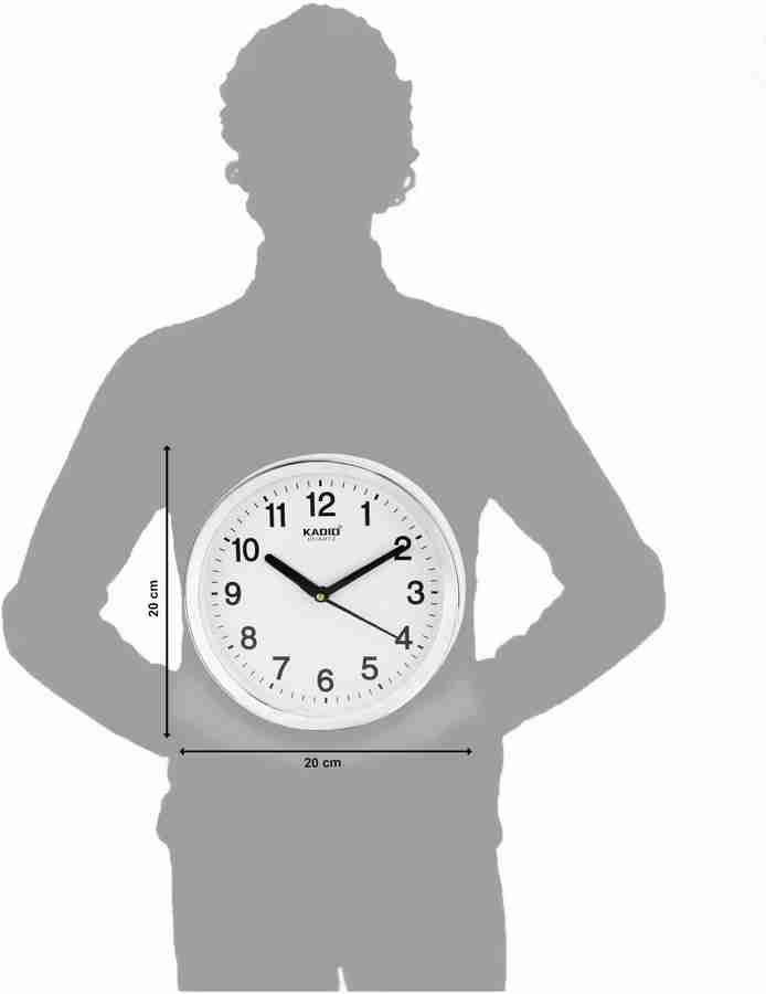 Kadio Analog 20 cm X 20 cm Wall Clock Price in India Buy Kadio Analog