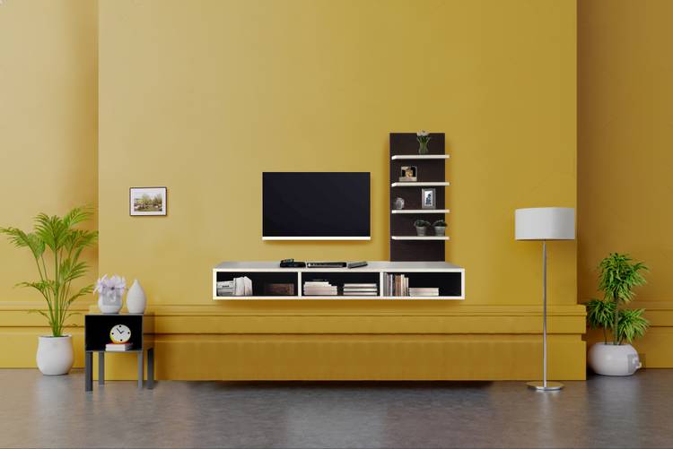 METSMITH Ventino Engineered Wood TV Entertainment Unit