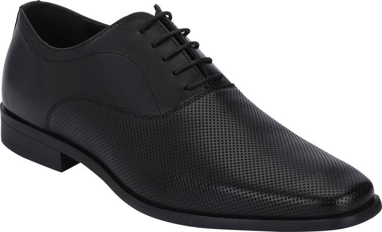 Formal Leather Oxfords Lace Up For Men