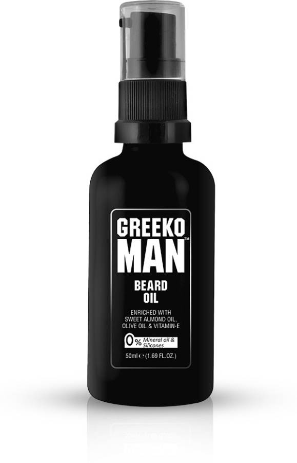 GREEKO MAN Beard Oil Hair Oil Price in India