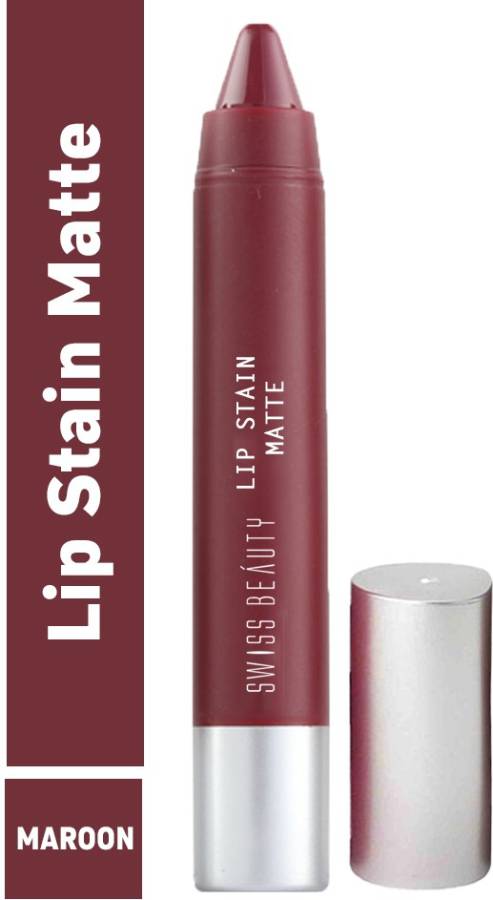 SWISS BEAUTY Lip Stain Matte Long Lasting Lipstick Price in India