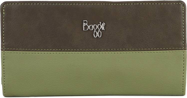 Casual Brown, Green  Clutch