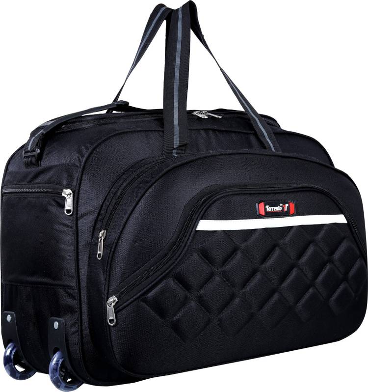 TORRENTO (Expandable) STYLISH DUFFEL IN BEST QUALITY FABRIC TRAVELLING TWO WHEEL Travel Duffel Bag