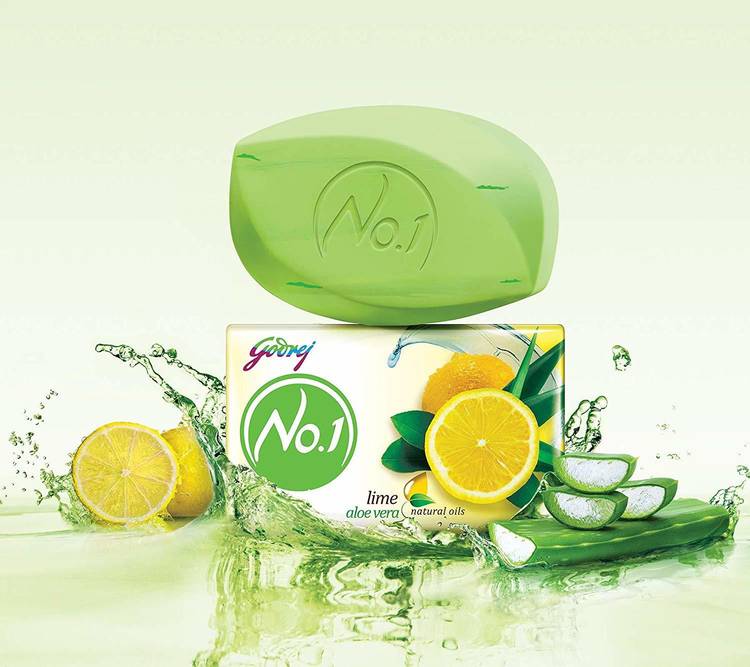 Godrej No.1 Lime & Aloe Vera Soap - 150g PO9