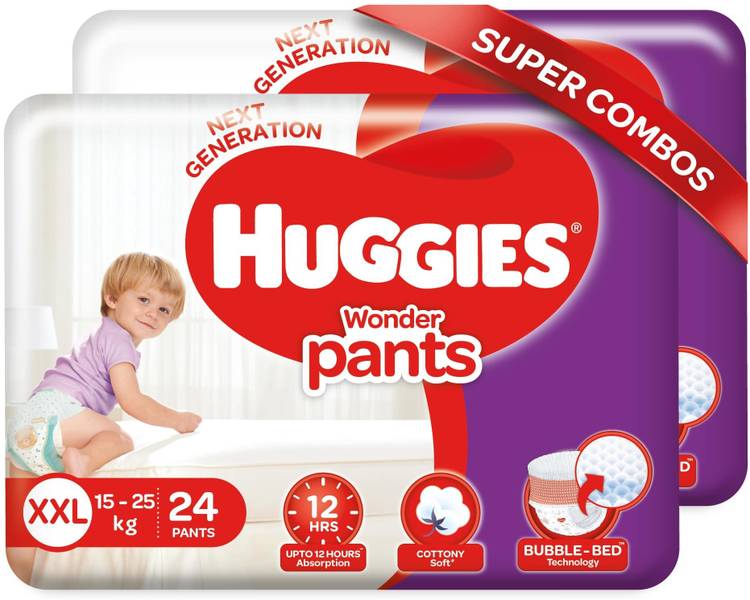 Huggies Wonder Pants diapers -combo pack - XXL