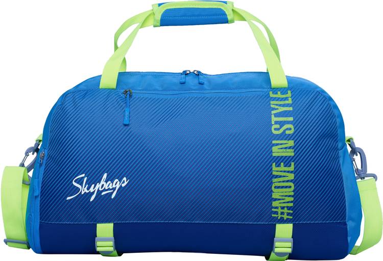 Skybags (Expandable) HYPE GYM BAG 02 BLUE Gym Bag