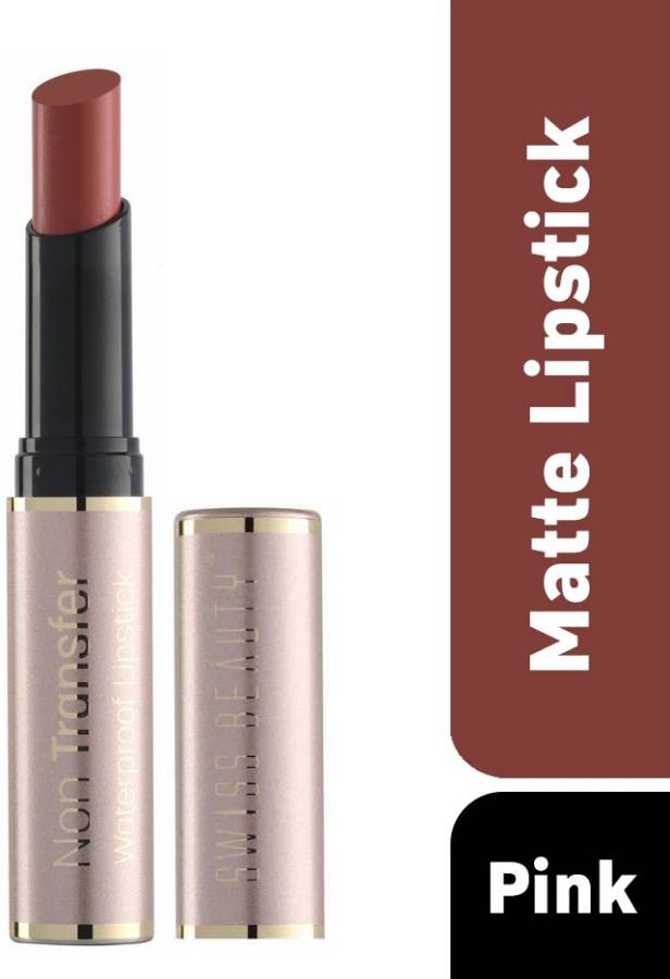 SWISS BEAUTY Non Tranfer Long Lasting Lipstick SB-S17 Price in India