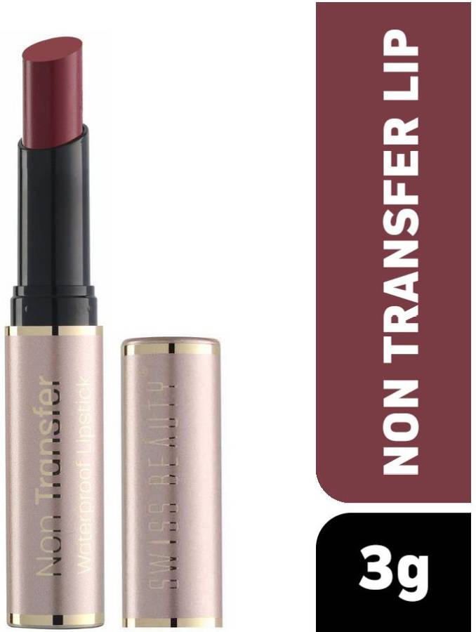 SWISS BEAUTY Non Tranfer Long Lasting Lipstick SB-S17 Price in India