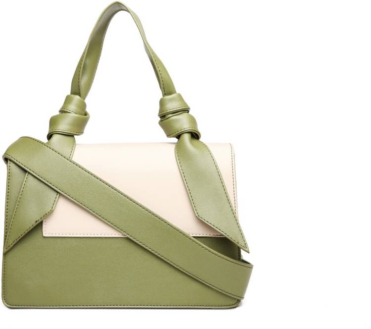 Women Green Satchel