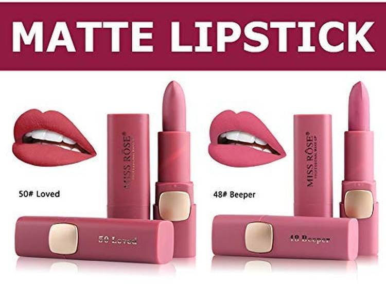 MISS ROSE MATTE LIPSTICK COMBO PACK Price in India