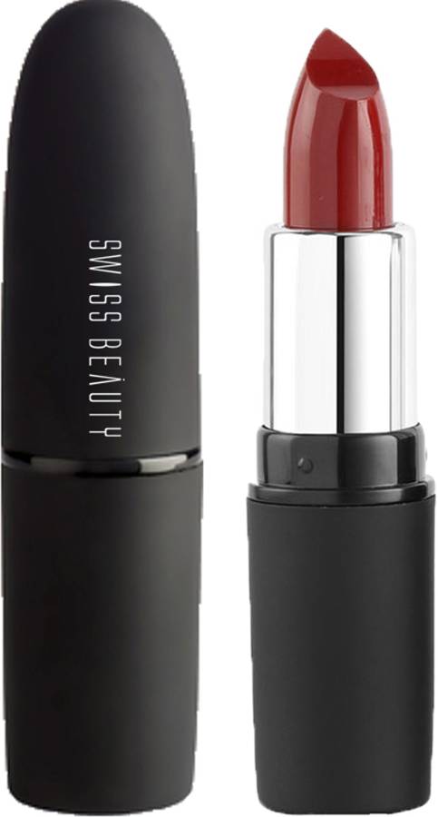 SWISS BEAUTY Creamy Matte Lipstick SB 01 S6 Price in India