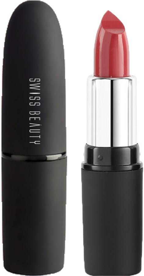 SWISS BEAUTY Creamy Matte Lipstick SB 01 S6 Price in India