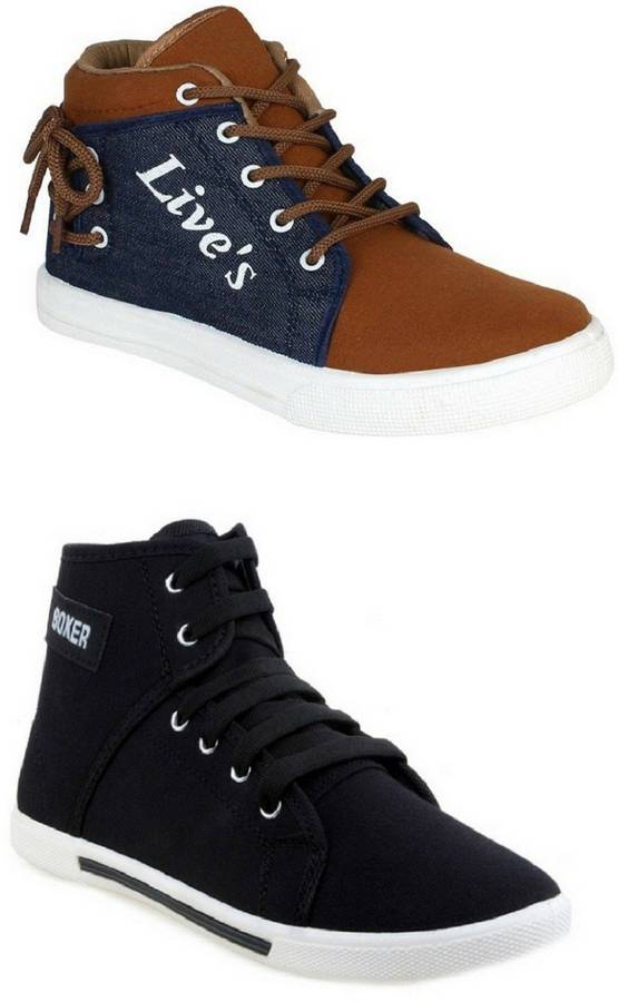 2_PAIR_COMBO Loafers For Men